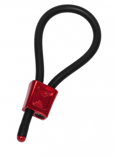 Elektrosex Penisringe ElectraLoops Prestige Red leitfähiges 6.5mm Gummi m. Aluminium-Verbindung einstellbar kaufen