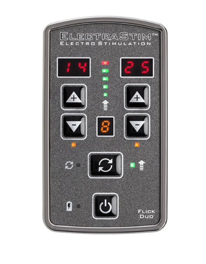 Elektrosex Powerbox Electrastim FLICK Duo EM-80 E-Stim Steuergerät per USB wiederaufladbar 2 Kanäle günstig