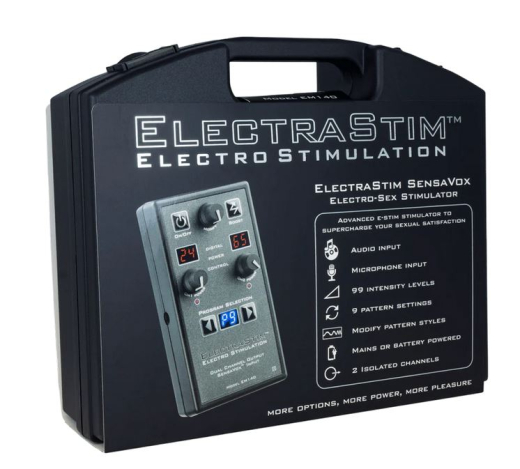Elektrosex Powerbox Electrastim Sensavox EM-140 digitales 2-Kanal High-Class E-Stim Steuergerät 99 Intensitäten kaufen