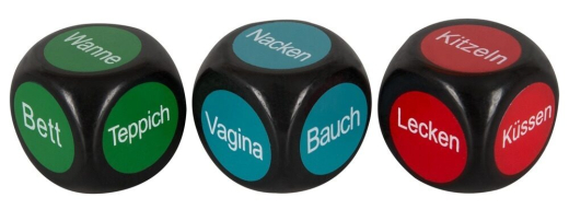 Erotikwürfel Lust Würfel Deutsch