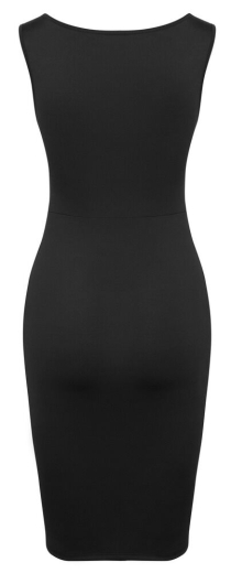 Etui-Kleid knielang m. Ausschnitten aufregenden Einblicke vorn & seitlich leicht transparent von COTTELLI PARTY günstig kaufen