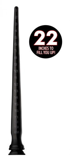 Extrem langer Dildo 22-Inch Anal Hose Silikon