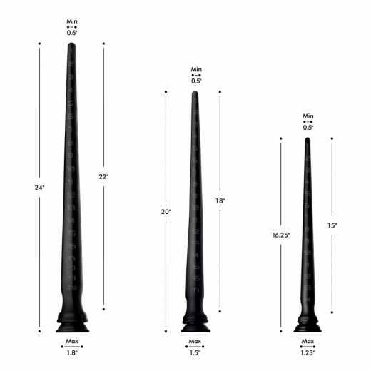 Extrem langer Dildo 22-Inch Anal Hose Silikon