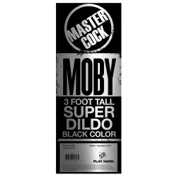 Extreme Mega Dildo 90cm Moby black realistic extremely Giant Dong natural Look PVC by MASTER COCK buy