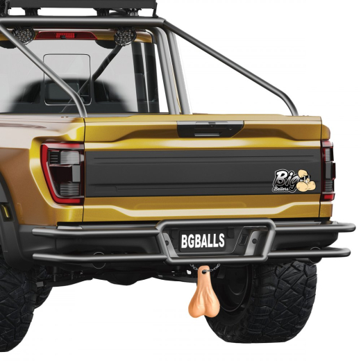 Remorque de véhicule Truck Nuts couleur chair