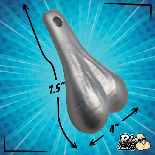 Vehicle Pendant Truck Nuts silver funny Testicle-Look detailled Decoration-Pendant buy cheap