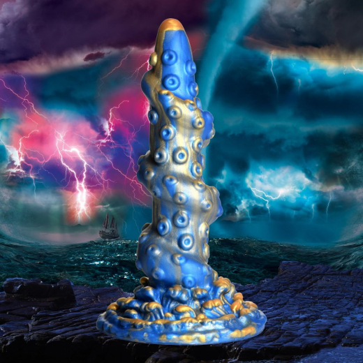 Fantasie-Dildo m. Saugnapf Lord Kraken Silikon