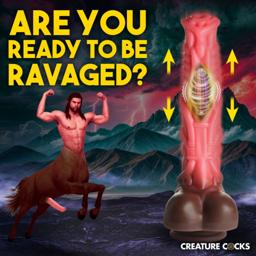 Fantasie-Vibrator m. Stossfunktion Deluxe Centaur wasserdicht USB aufladbar 3 Speed 4 Stossgeschwindigkeiten kaufen