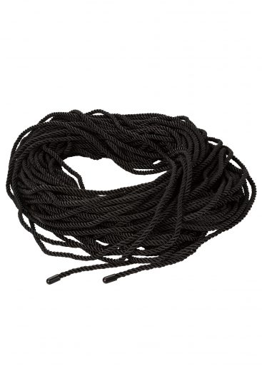 Fesselseil Baumwolle Polyester Scandal BdSM Rope schwarz 50M 6.5mm