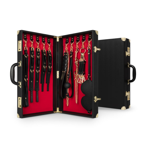 Bondage Set Case 13-Piece PU-Leather