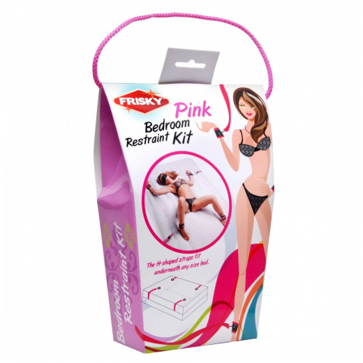 Bed-Bondage-Kit Bedroom Restraint pink