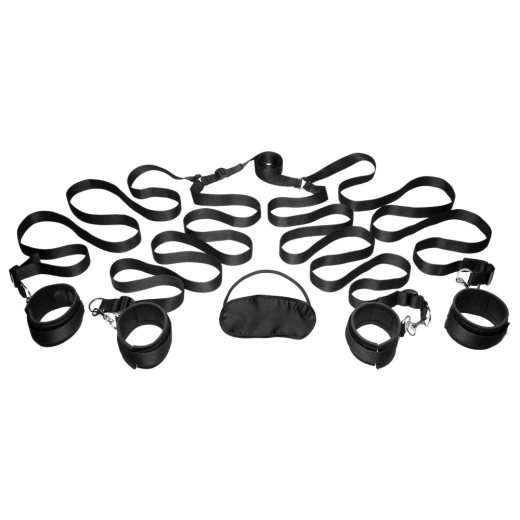 Fesselset f. Matratzen Bedroom Restraint schwarz