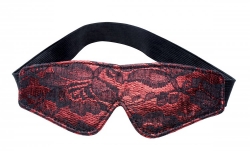 Fesselset m. Stickerei 5-teilig Kunstleder Laced-up