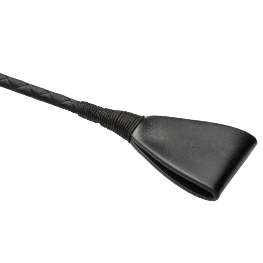 Fiberglass Riding Crop w. PU-Leather Tip 12-inch