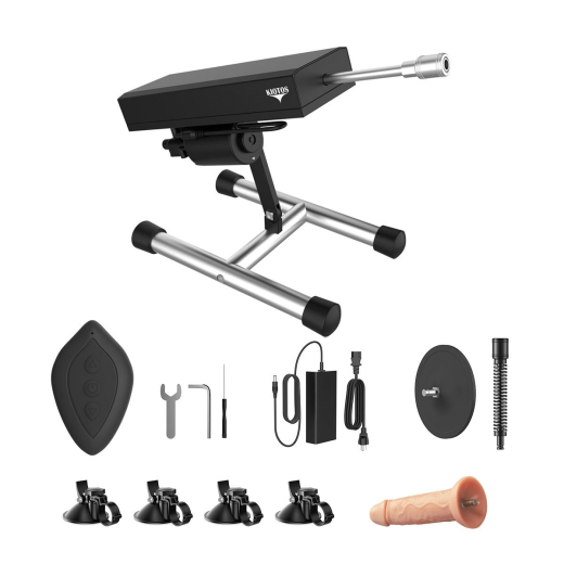 Fickmaschine Kiotos Love Machine Mini Allure ultra-kompakt & flüsterleise mit Silikondildo & Saugnapf-Aufsatz kaufen