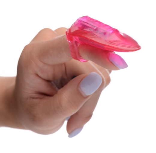 Vibrateur de doigt en forme de langue Lick-it