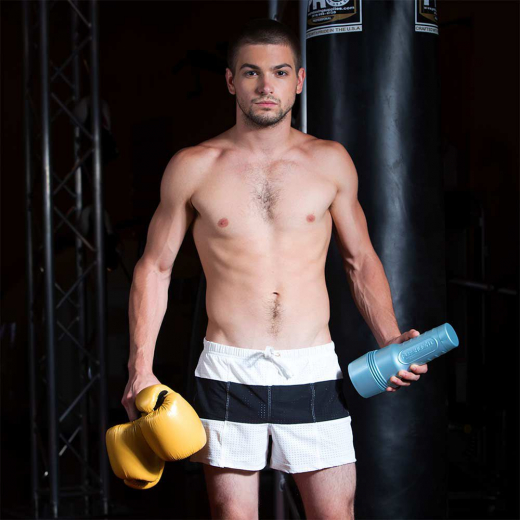 Fleshjack Boys Johnny Rapid Man-Cave Anal Masturbator