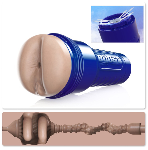 Fleshlight Masturbateur Anal Boost Blast light medium Flesh