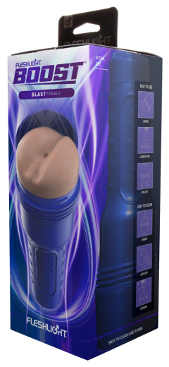 Fleshlight Anal Masturbator Boost Blast light medium Flesh