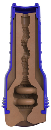 Fleshlight Anal Masturbator Boost Blast medium dark Flesh