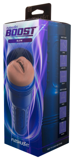 Fleshlight Oral Masturbator Boost Blow light medium Flesh