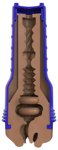 Fleshlight Oral Masturbator Boost Blow medium dark Flesh