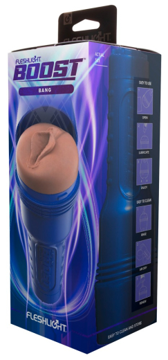 Fleshlight Vagina Masturbator Boost Bang light medium Flesh