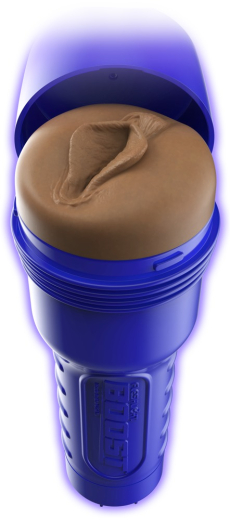 Fleshlight Vagina Masturbator Boost Bang medium dark Flesh
