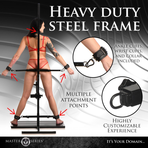 Forcierter Orgasmus Turm m. Fickmaschine Ultimate Enforcer BdSM Fesselgestell von MASTER SERIES günstig kaufen