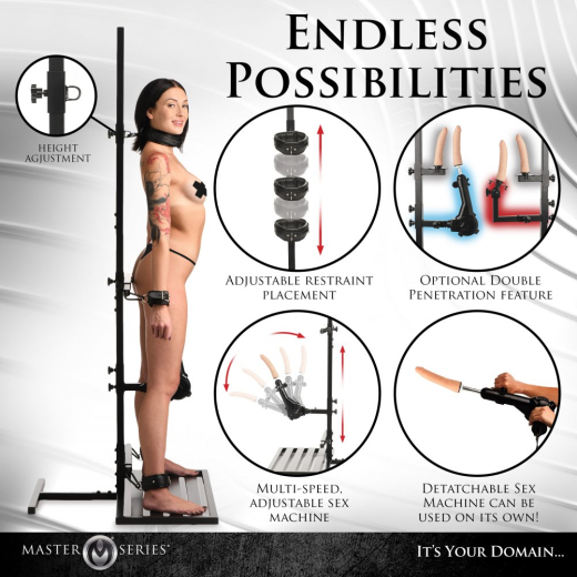 Forcierter Orgasmus Turm m. Fickmaschine Ultimate Enforcer BdSM Fesselgestell mit Sexmaschine günstig kaufen