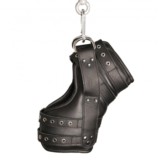 Fuss-Aufhängefesseln Suspension Cuffs Deluxe Leder gepostert mit Schnallen einstellbar von THE RED günstig kaufen