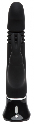 G-Spot Rabbit Vibrator rechargeable Greedy Girl Thrusting