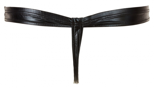 G-String avec rabat frontal Wetlook Stripper