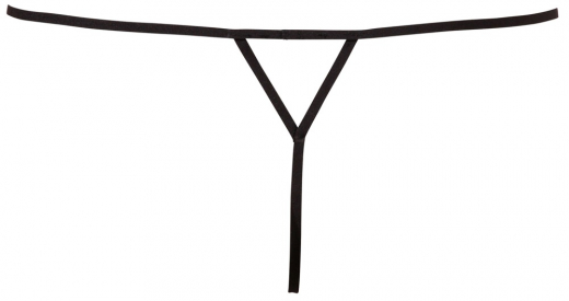 G-String m. Kugelkettchen & Perlenverzierung