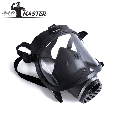Gas Mask Fire Brigade brand-new with double Facial Seal Full-Face Fetish Mask large Panorama-Visor buy