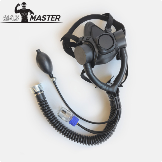 Gasmaske m. Aromapumpe Inhaler half Mask mit Standard M40 Gewindeanschluss Halb-Maske günstig kaufen