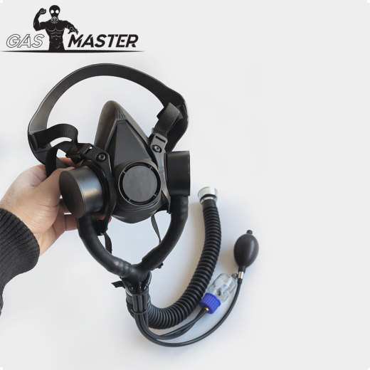 Gasmaske m. Aromapumpe Inhaler half Mask Halb-Maske zur Poppers Inhalation von GASMASTER günstig kaufen