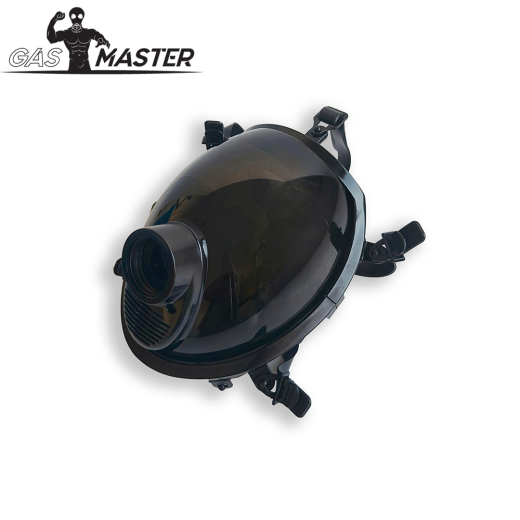 Masque à gaz MSX Smoke Full Visor large fenêtre teintée noir fumé de GASMASTER à bas prix