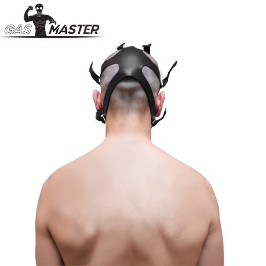 Gas Mask w. Hose & empty Filter Army brand-new Latex Mask adjustable by Straps in-outlet separate cheap