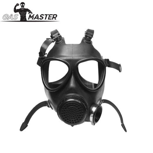 Gas Mask w. Hose & empty Filter Army brand-new natural Rubber Fetish Mask adjustable by Straps buy cheap