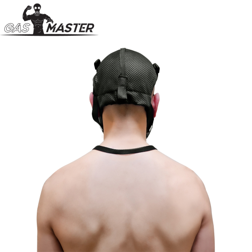 Gasmaske m. Schlauch & leerem Filter MSX Full Visor brandneu Fetischmaske Futiristic-Style mit Sichtfenstern günstig