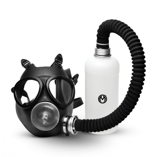 Gasmaske m. Masturbator Overload Stroker Gas Mask Atemkontroll-Set von MASTER SERIES günstig kaufen
