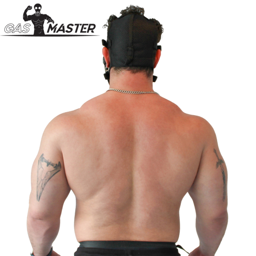 Gasmaster RD40 Double Air Intake Gasmaske mit M40 Gewinde Latex-Fetischmaske günstig kaufen