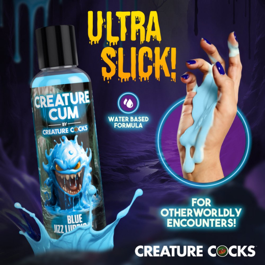 Gleitmittel blau Sperma-Imitat Creature Cum 118ml dickflüssig & klebrig für Fantasie- & Rollenspiele geruchlos kaufen