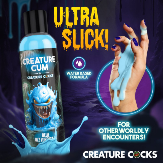 Gleitmittel blau Sperma-Imitat Creature Cum 237ml extra dickflüssig & klebrig geruchlos von CREATURE COCKS kaufen