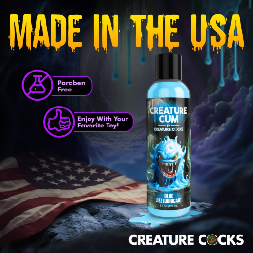Gleitmittel blau Sperma-Imitat Creature Cum 237ml extra dickflüssig geruchlos von CREATURE COCKS günstig kaufen
