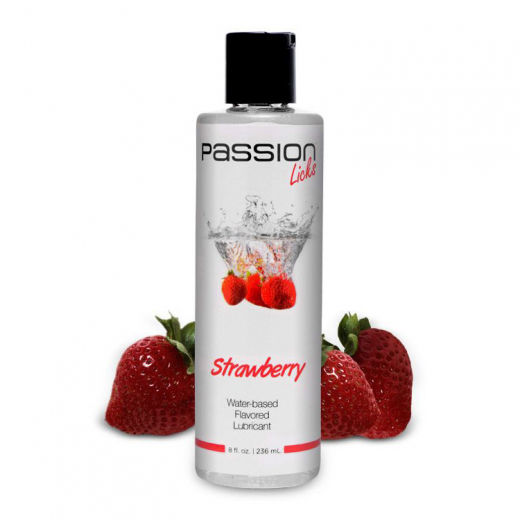 Lubrifiant comestible Passion Licks Strawberry 236ml