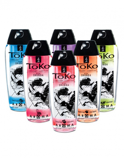 Gleitmittel essbar Toko Aroma Erdbeere Sekt