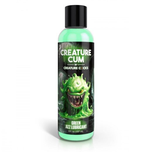 Gleitmittel grün Sperma-Imitat Creature Cum 237ml extra dick für Fantasie- & Rollenspiele von CREATURE COCKS kaufen