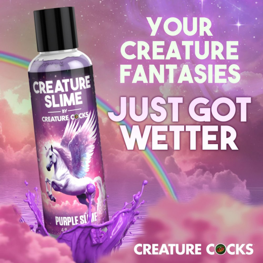 Gleitmittel violett Creature Slime 118ml wasserbasiert gefärbtes Wassergleitmittel von CREATURE COCKS günstig kaufen